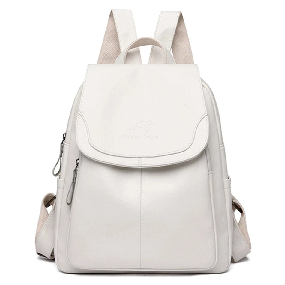 Balidaishu™ Secure Leather Backpack - Stylish Anti-Theft Everyday Carry