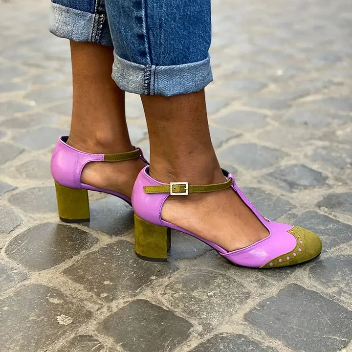 Vantelle | T-Bar Strap Heel