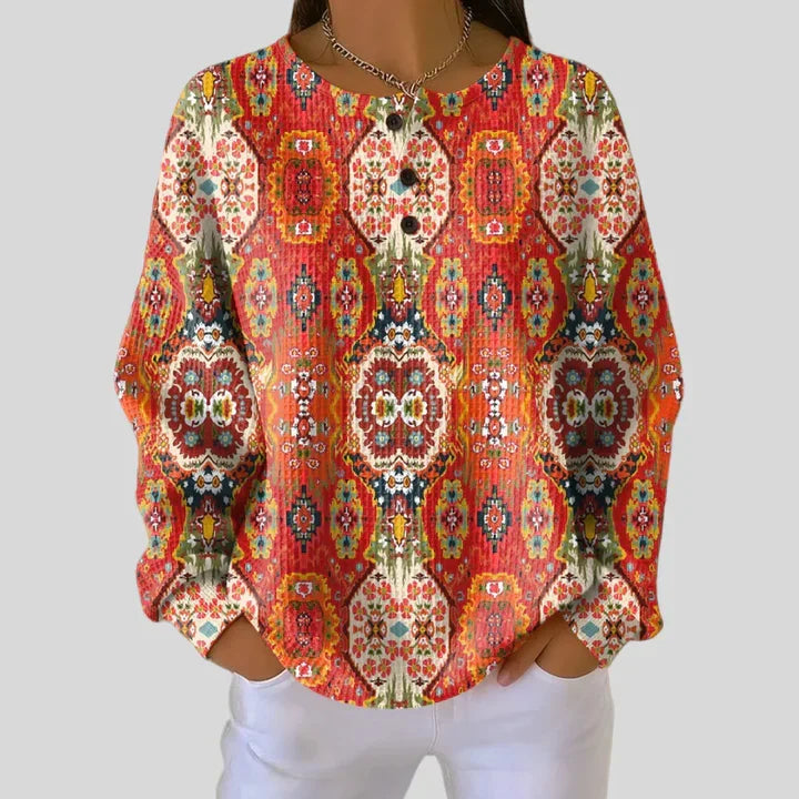 Selma™| Jumper with Ethnic Floral Pattern
