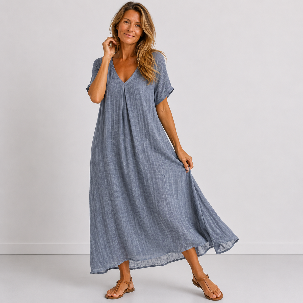 Violette™ - Flowing Long Dress