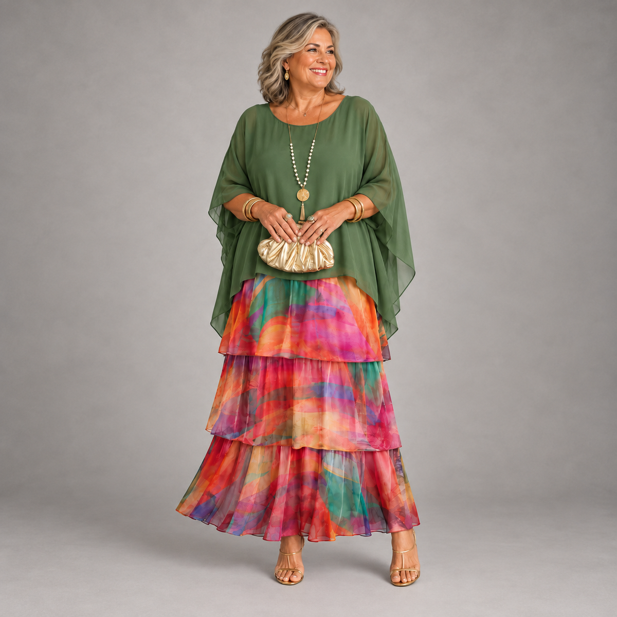 Lara™ | Elegant Flowing Maxi Dress
