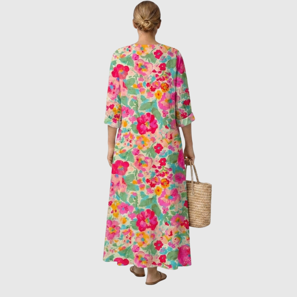 Reda™ | Everyday Floral Elegance Dress