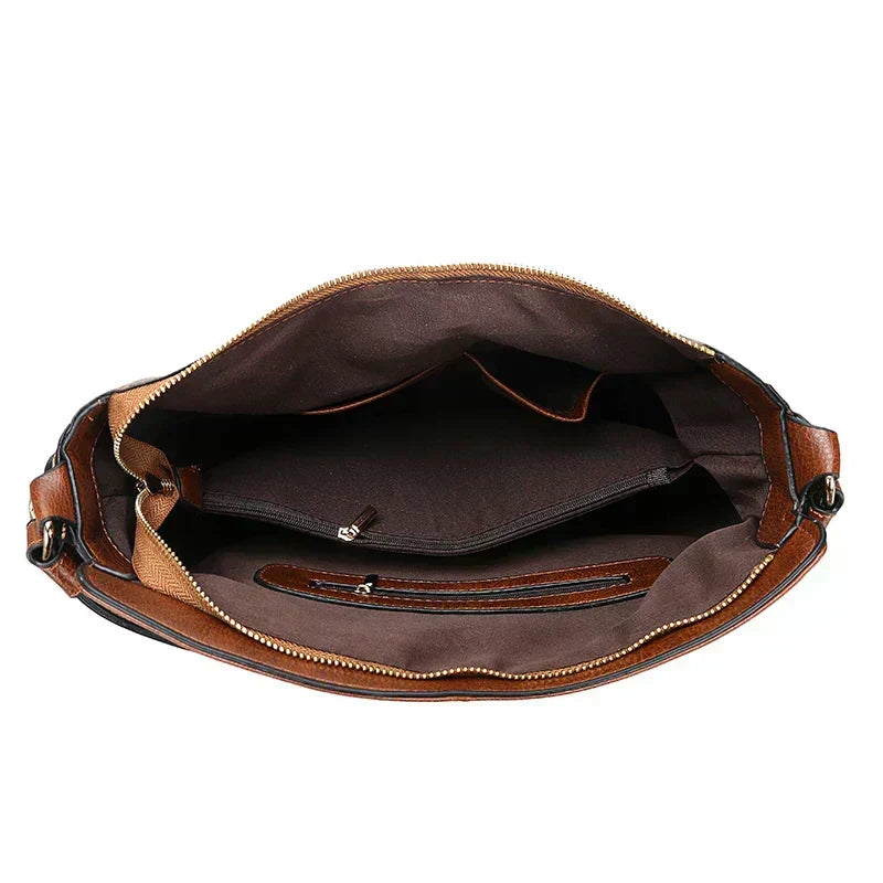 Romy™ Leather Shoulder Bag - Minimalist Everyday Luxe Style
