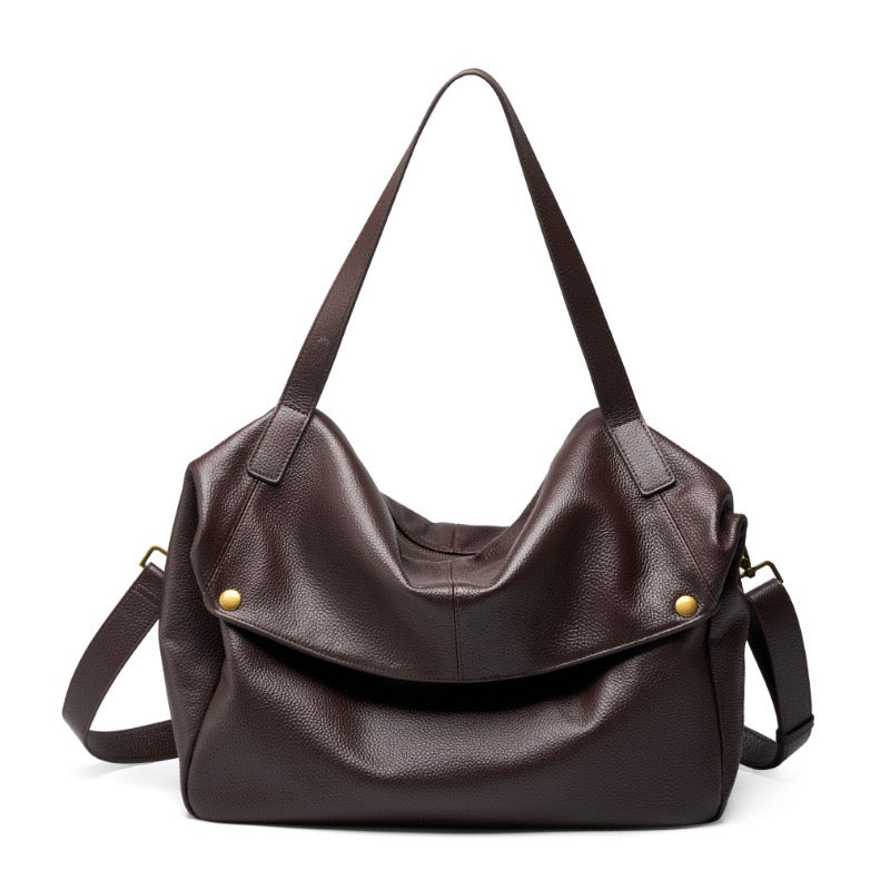 Burley™ Retro Leather Tote Bag - Vintage Everyday Carry Style