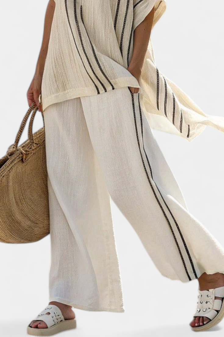 Bonnie™ - Textured Stripe 2-Piece Set