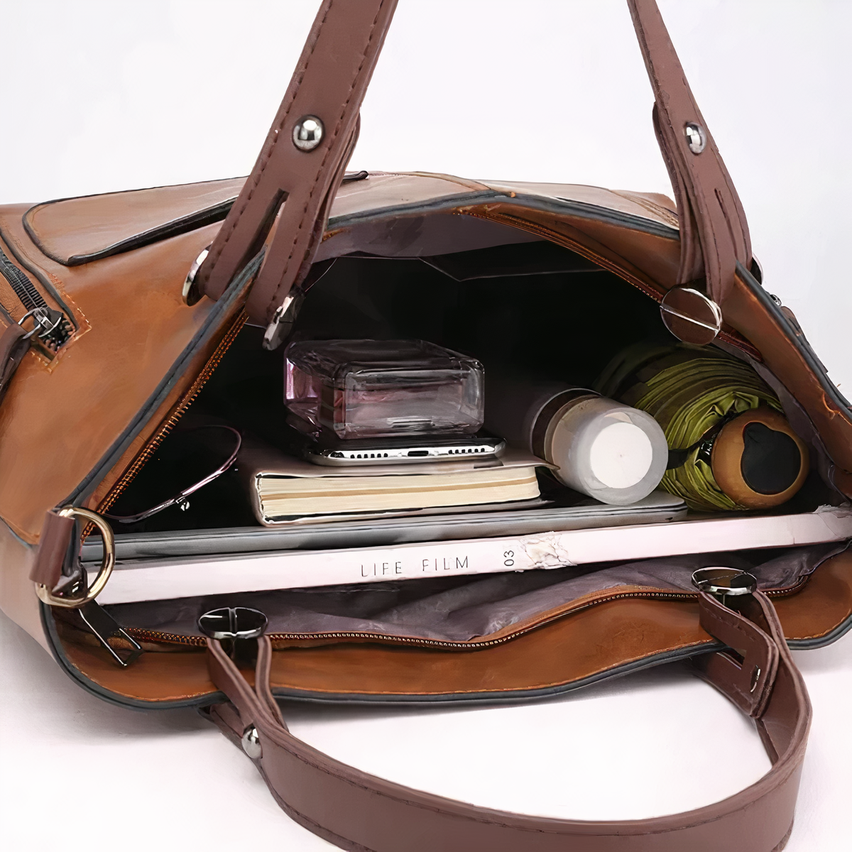 Thalia™ Stylish Leather Bag - Elegant Everyday Minimalist Style