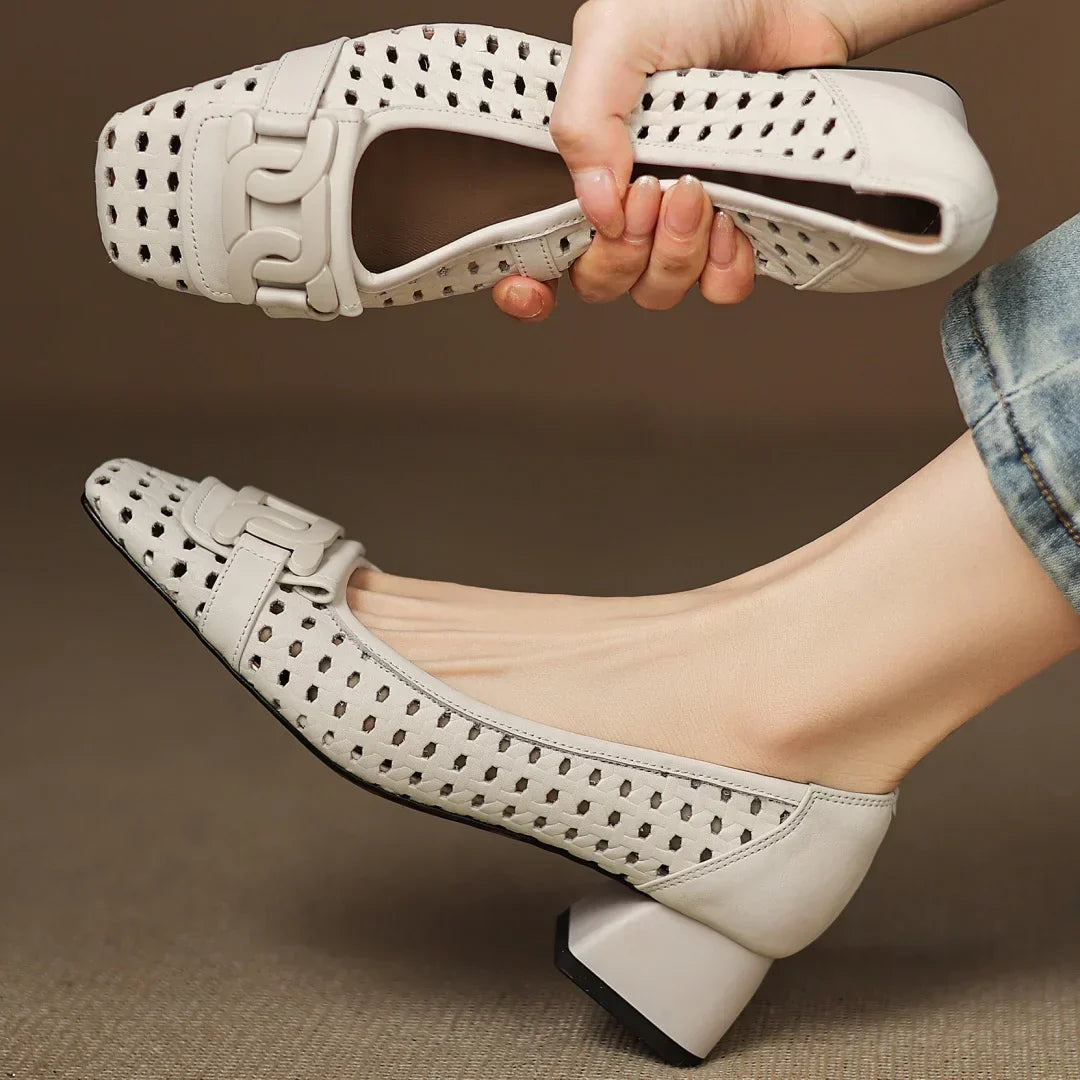 Solea Woven Heels