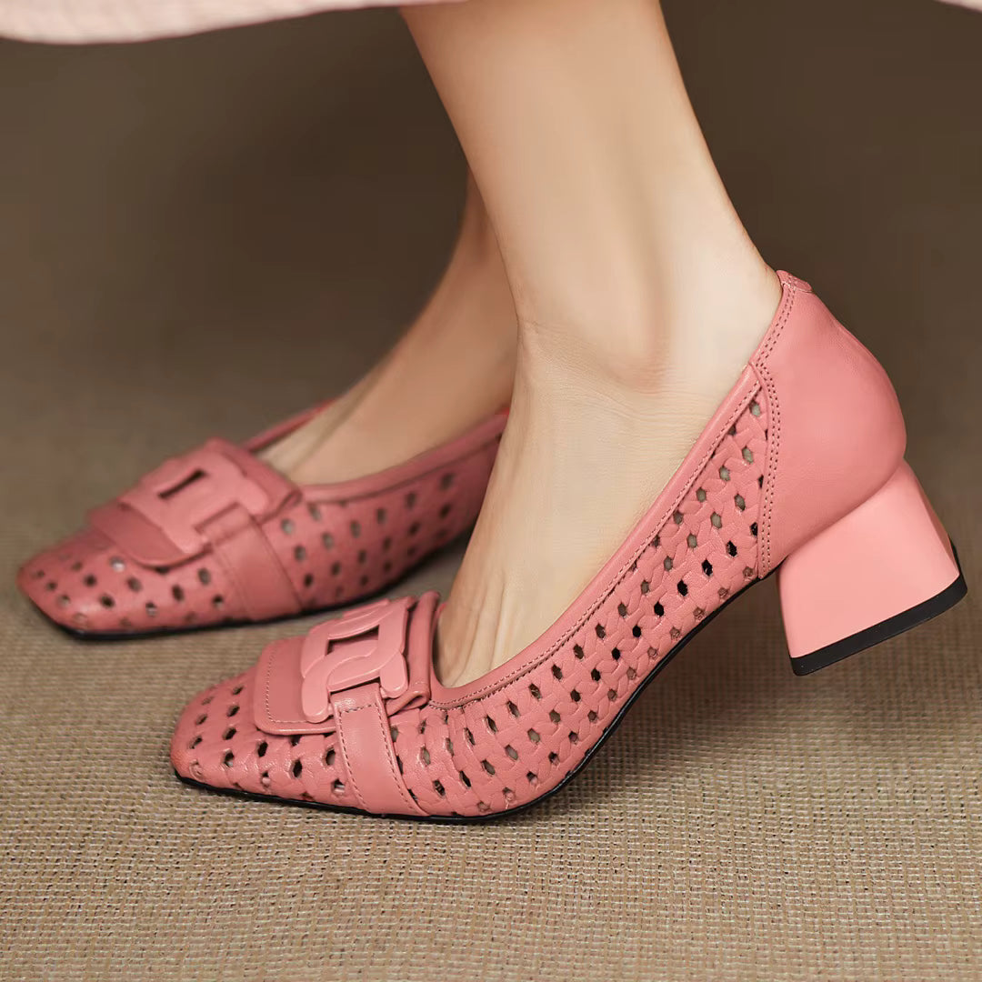 Solea Woven Heels