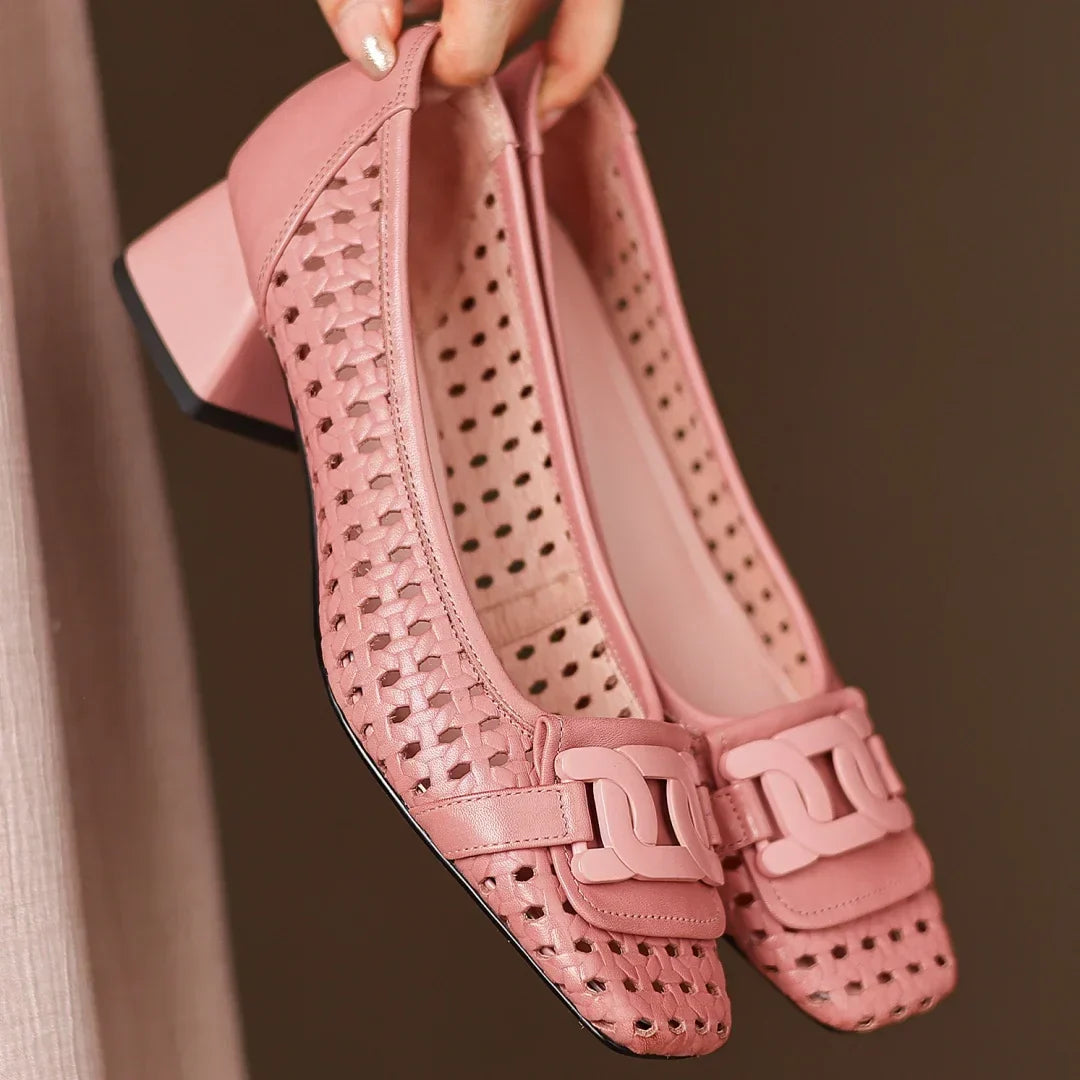 Solea Woven Heels