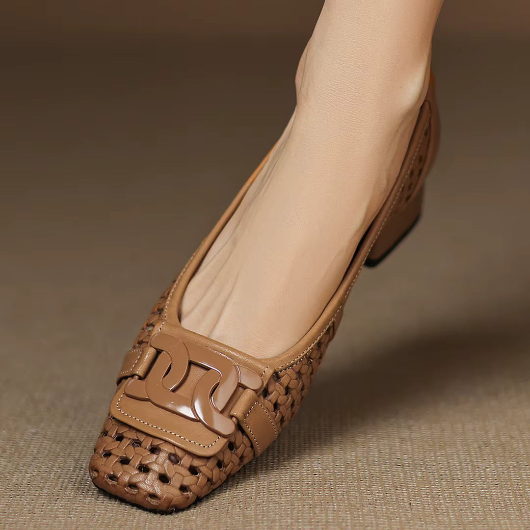 Solea Woven Heels
