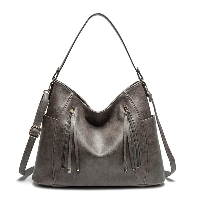 Bente™ Elegant Leather Bag - Minimalist Everyday Luxe Style