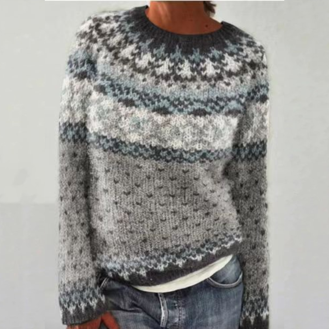 Denise™ - Retro Wool Jumper