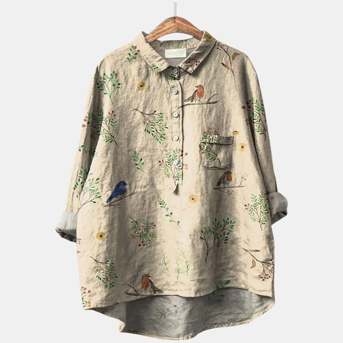 Alice | Contemporary Linen Top