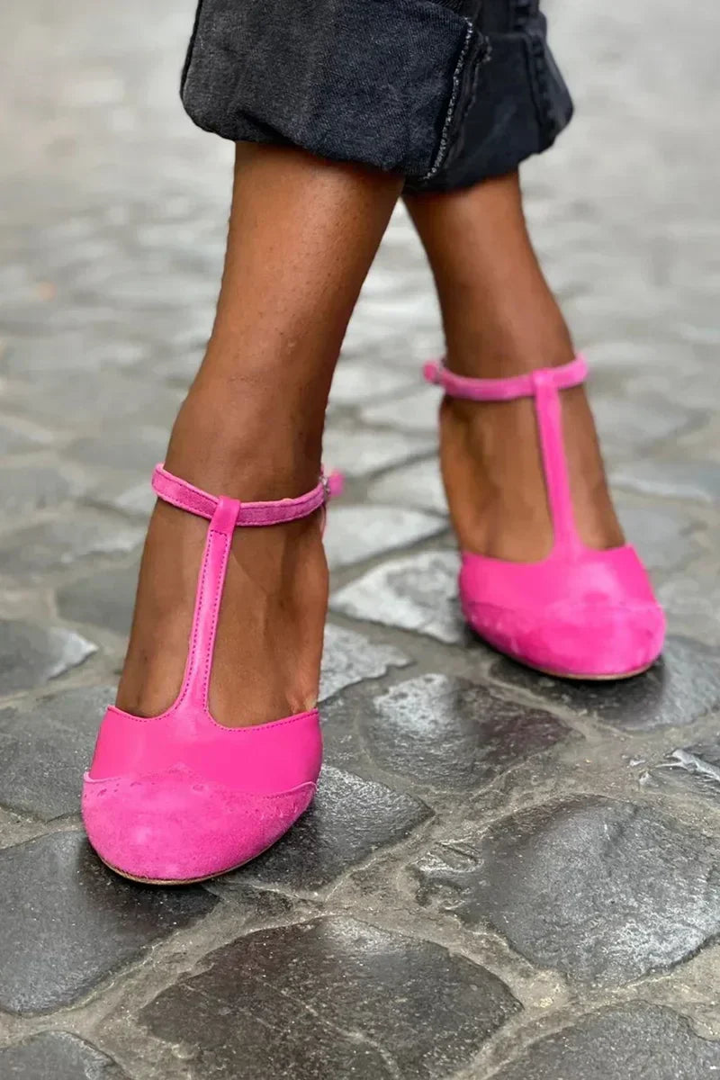 Vantelle | T-Bar Strap Heel