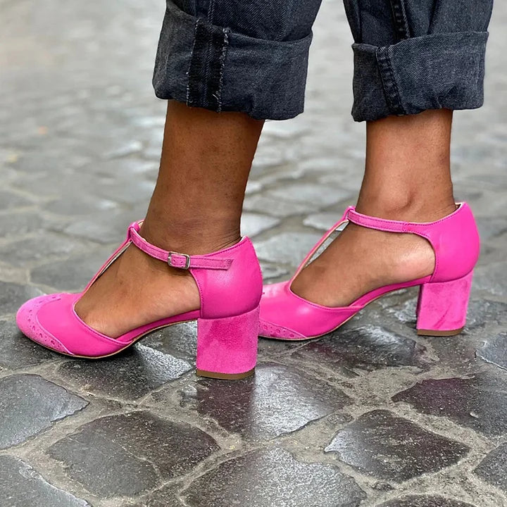 Vantelle | T-Bar Strap Heel