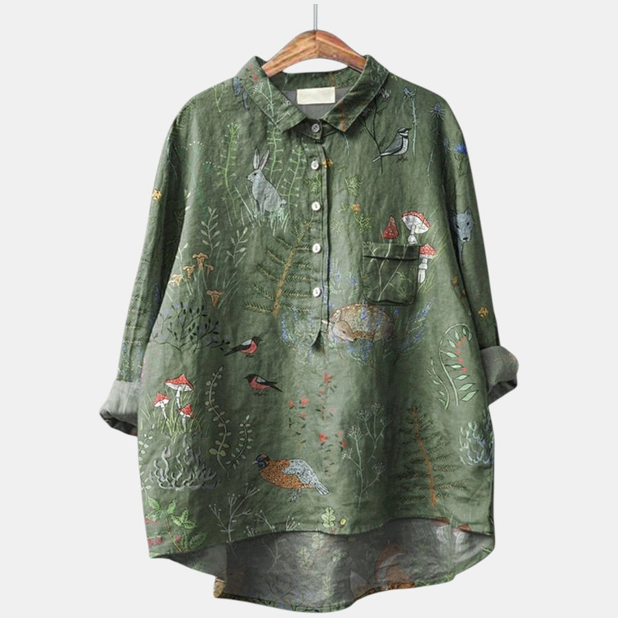 Emily | Contemporary Linen Shirt