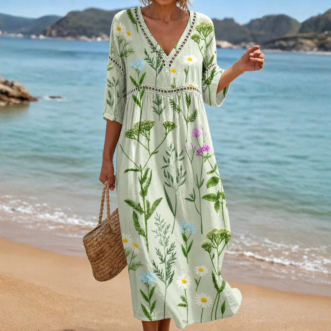 Emmeline - Airy Midi Summer Dress
