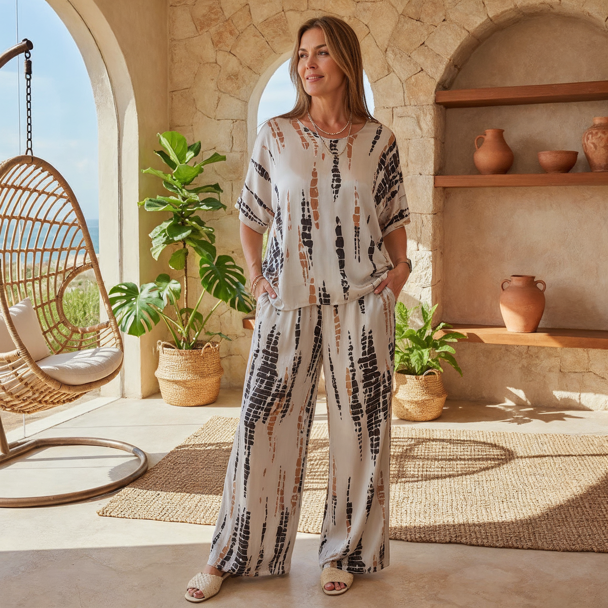 Marie™ – Casual Printed Set