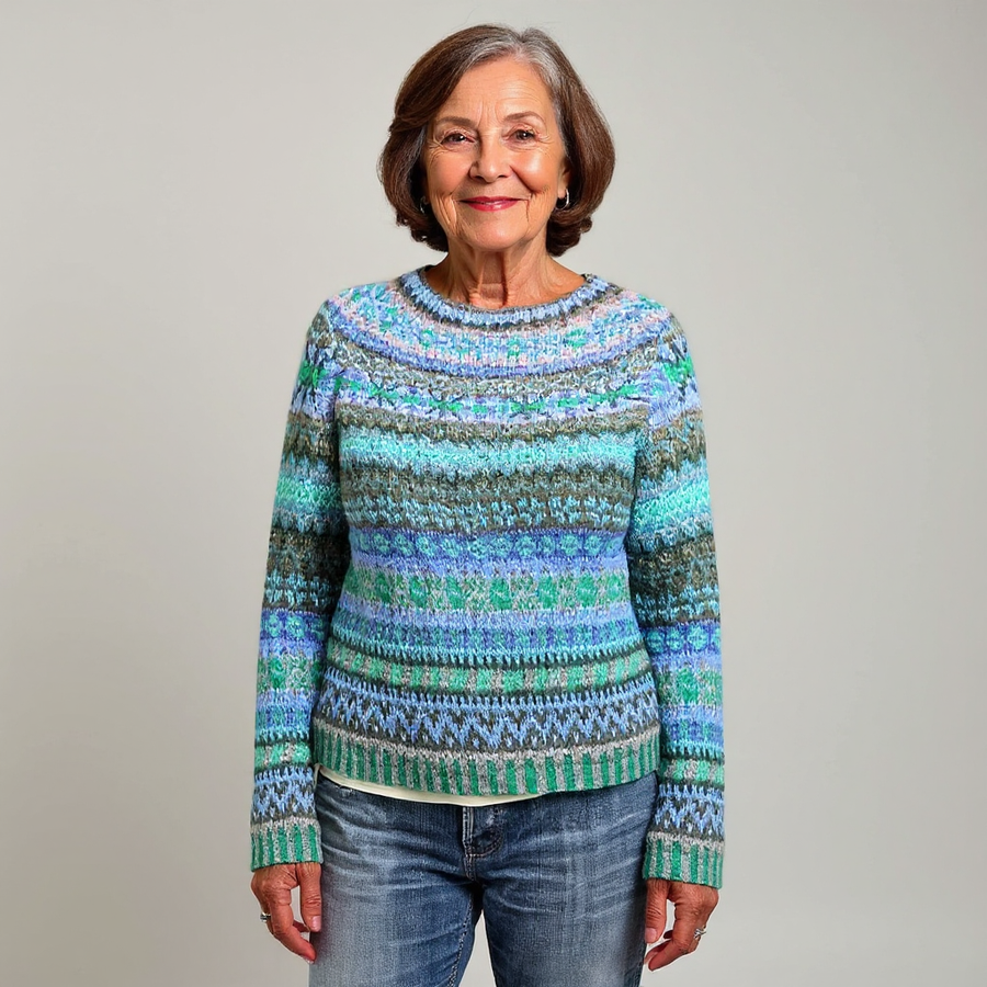Brigitte™ - Retro Wool Jumper