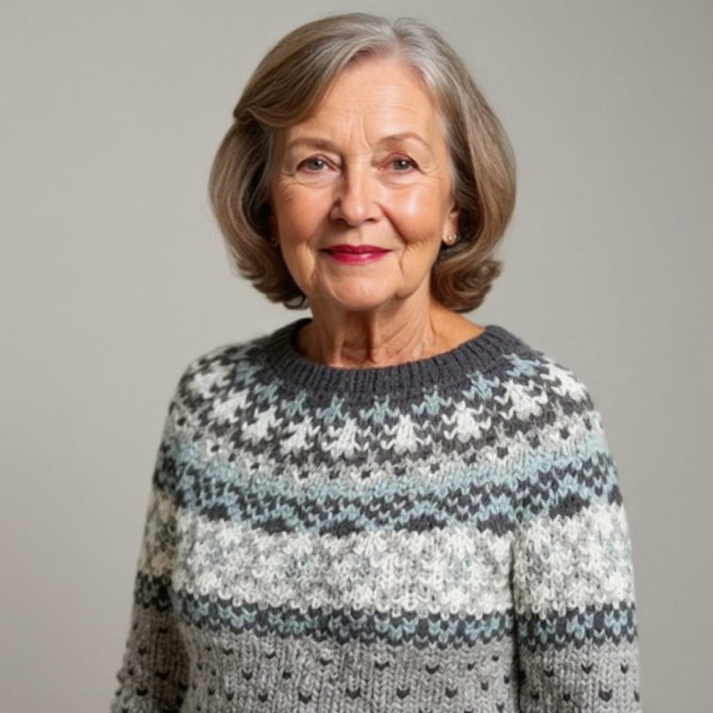 Denise™ - Retro Wool Jumper