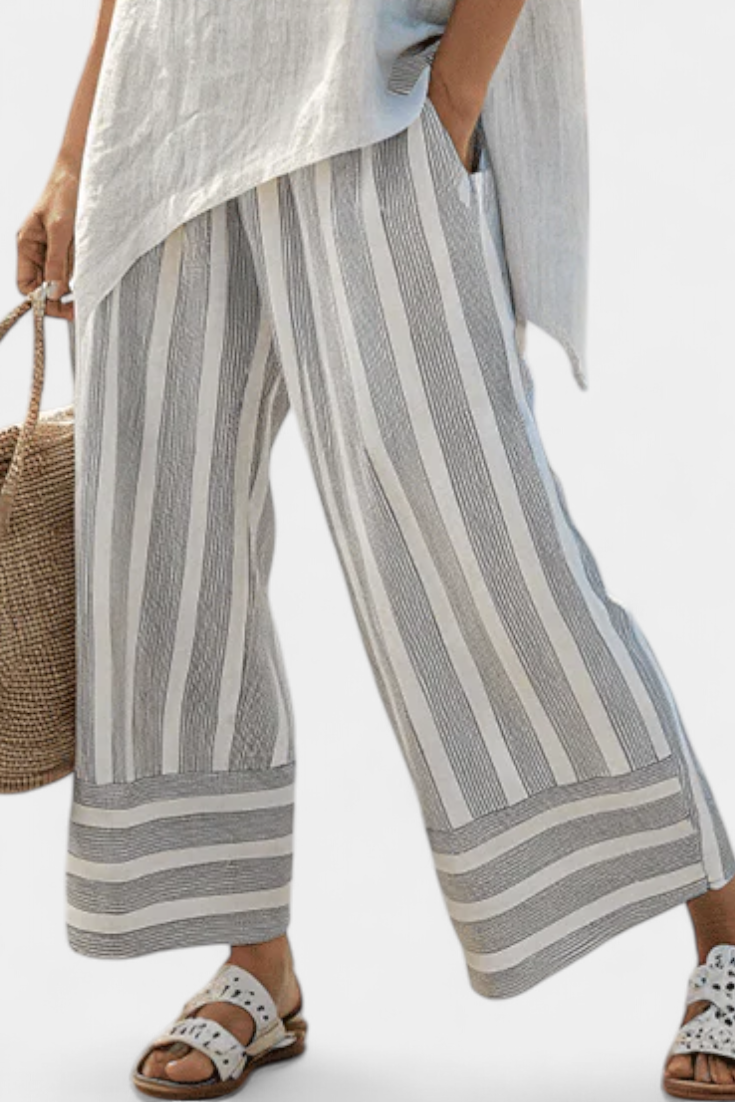 Hazel™ - Pinstripe Relaxed 2-Piece Set