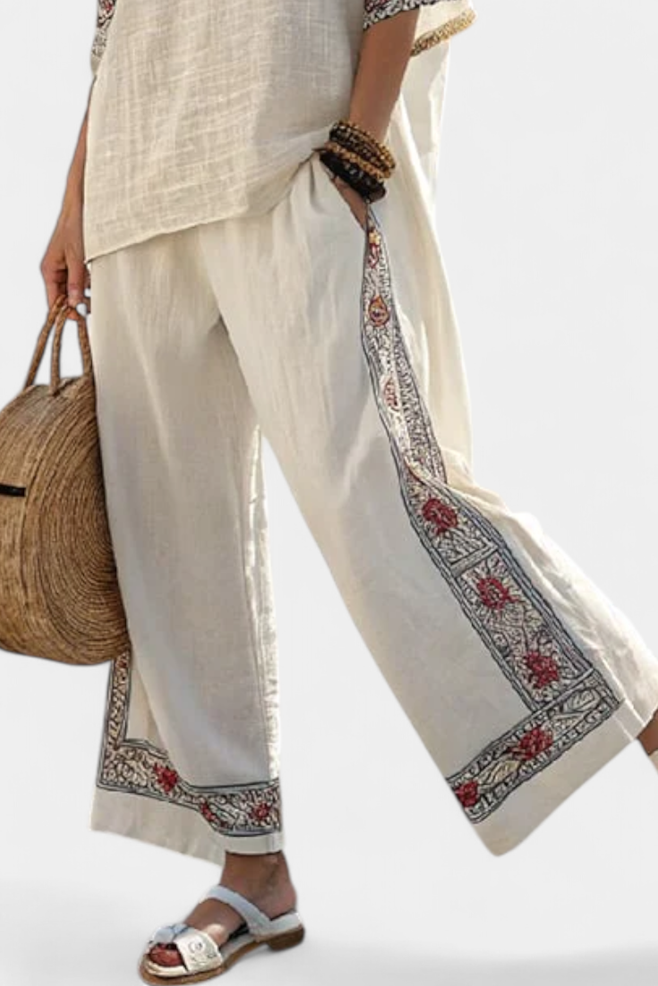 Florence™ - Embroidered Boho 2-Piece Set