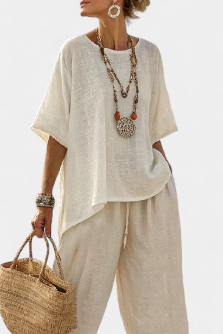 Evelyn™ - Relaxed Linen 2-Piece Set