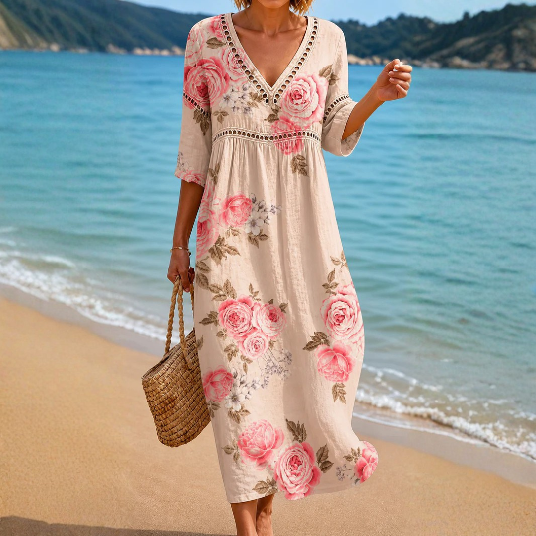 Imani - Gentle Flowing Midi Dress