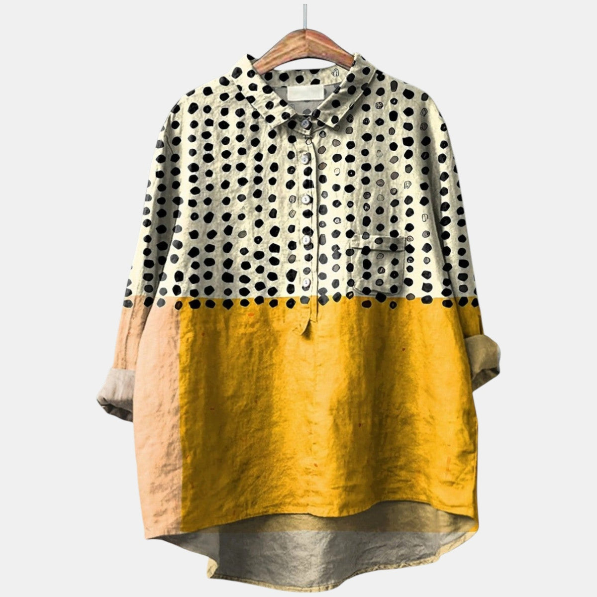 Olivia | Contemporary Linen Shirt