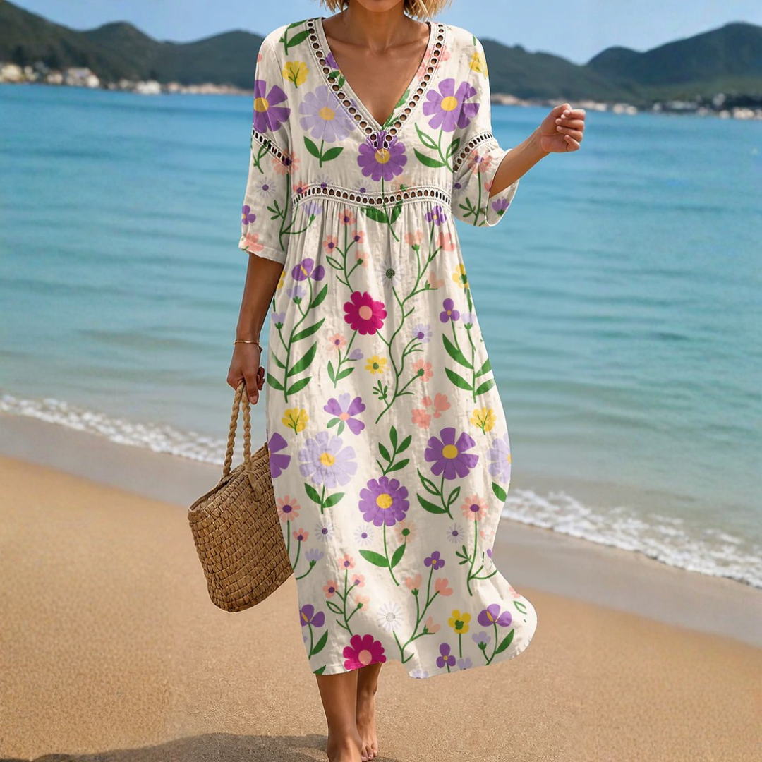 Romy - Relaxed Fit Midi Dress Signature