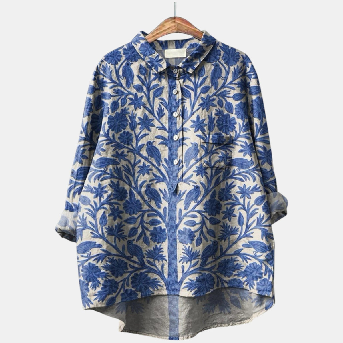 Rosie | Contemporary Linen Shirt