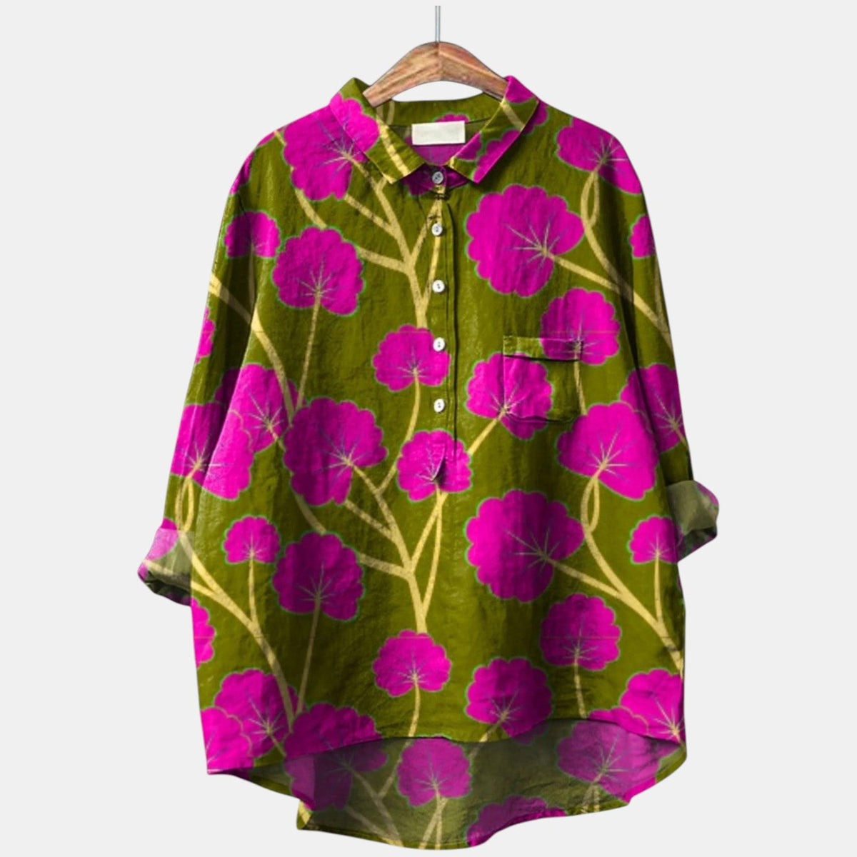 Sophia | Contemporary Linen Top